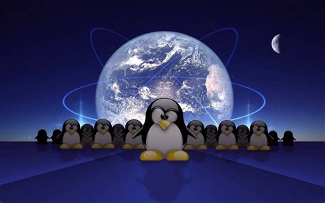 Toradh íomhá ar Linux Penguin On Android
