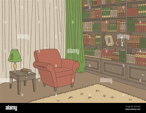 Image result for Library Interior Design Drawing