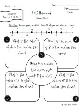 7th Grade Math Number Sense Worksheets に対する画像結果