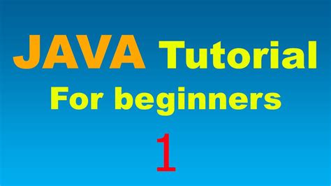 Java Programming Language Tutorial for Beginners に対する画像結果