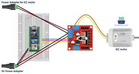 Toradh íomhá ar DC Motor Arduino Example