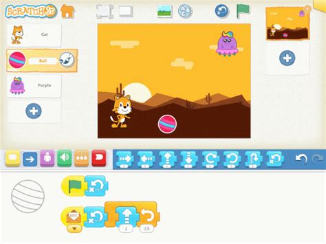 Image result for Scratch JR Screen