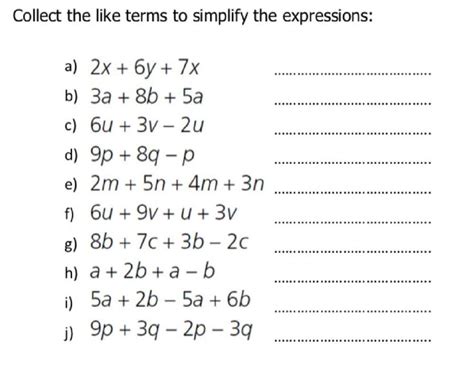 Simple Algebra Exercises に対する画像結果