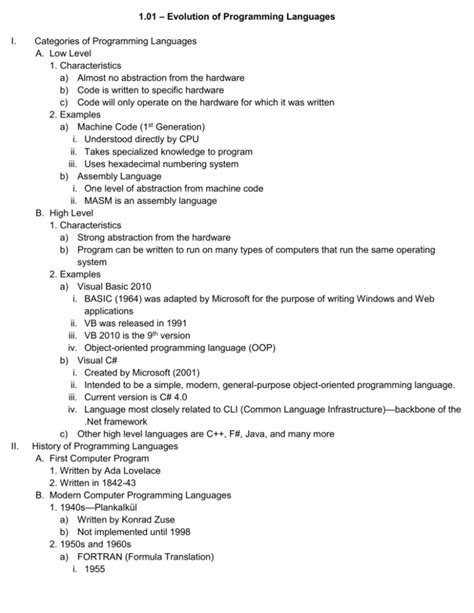 Visual Map the Evolution of Programming Languages に対する画像結果