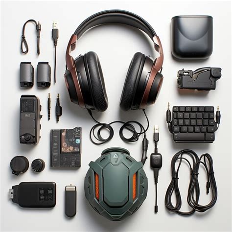 Toradh íomhá ar Computer Peripherals Black Background