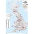 Image result for UK Postcode Wall Map