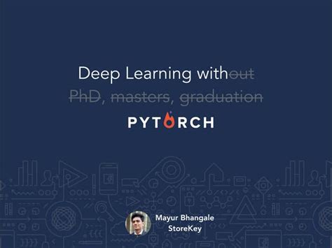 Bildergebnis für Deep Learning for Python as a Structured Guide to Pytorch