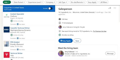Image result for LinkedIn Job Description Examples