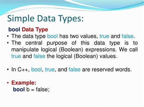 Image result for Simple Data Type