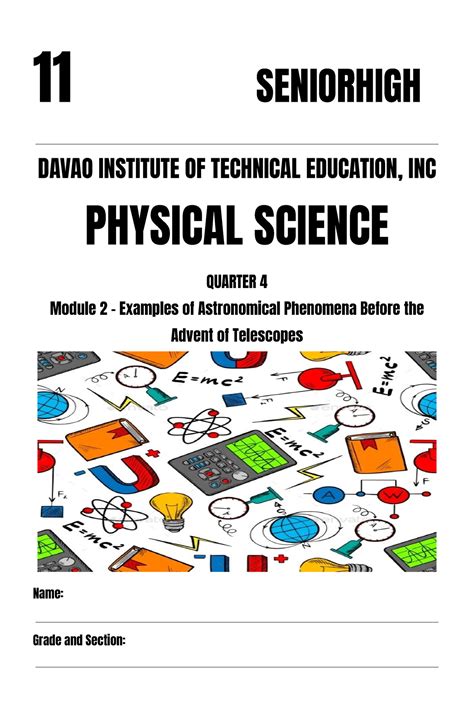 Image result for Physical Science Module 2