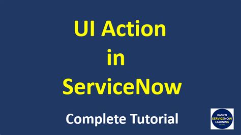 Image result for Call UI Page in UI Action Client Script in ServiceNow