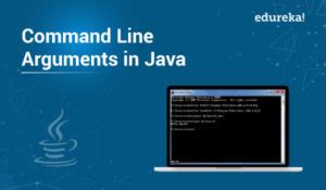 Implementing Command Line Arguments in Java に対する画像結果