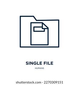 Image result for Single File Sign