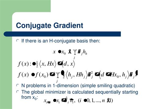 Image result for Conjugate Gradient Method in Deep Learning