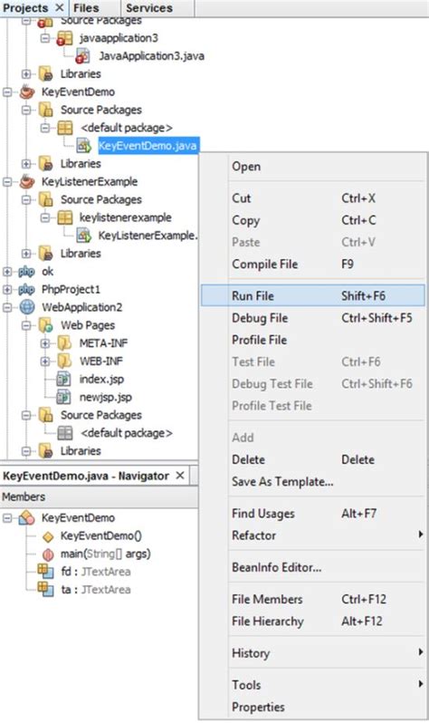 Image result for Java Swing KeyListener