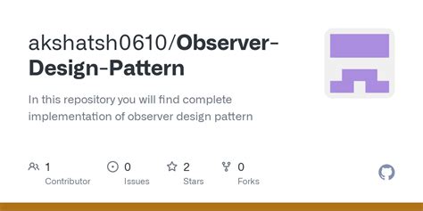 Image result for Observer Desing Pattern