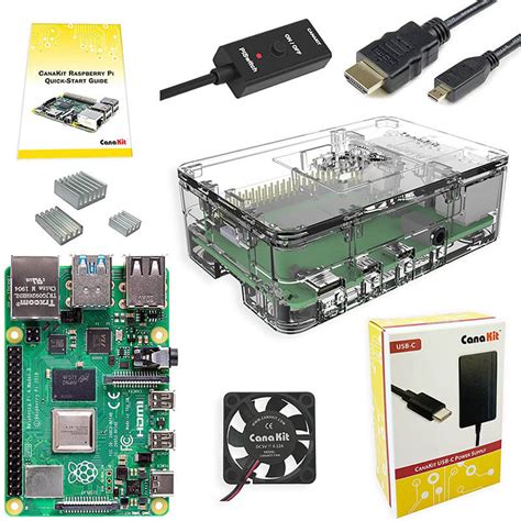 Image result for Raspberry Pi 4 Starter Kit