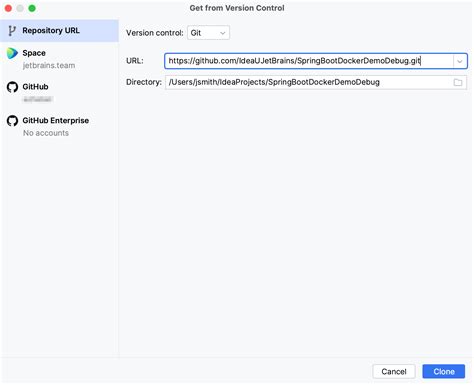 Spring Boot Full-Stack Docker に対する画像結果