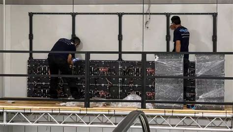 Toradh íomhá ar LED Display Wall Installation