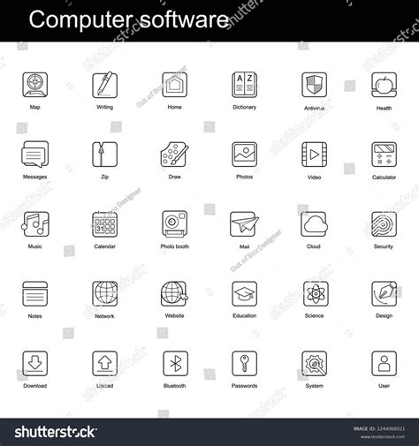 Image result for Computer Software Icons with Names