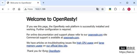 OpenResty 9443 Panel に対する画像結果