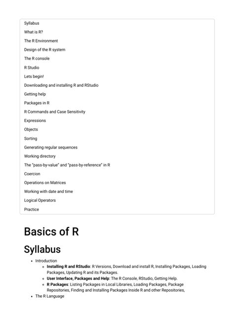 Image result for R Programming Language Documentation