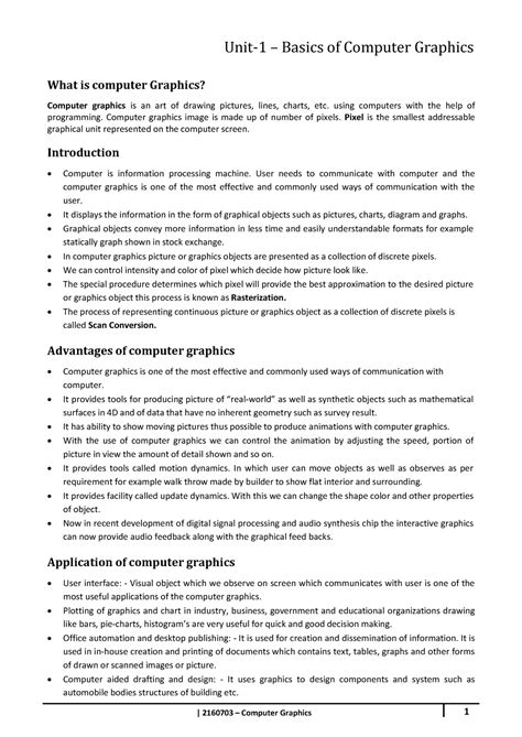 Computer Graphics Programming Notes に対する画像結果