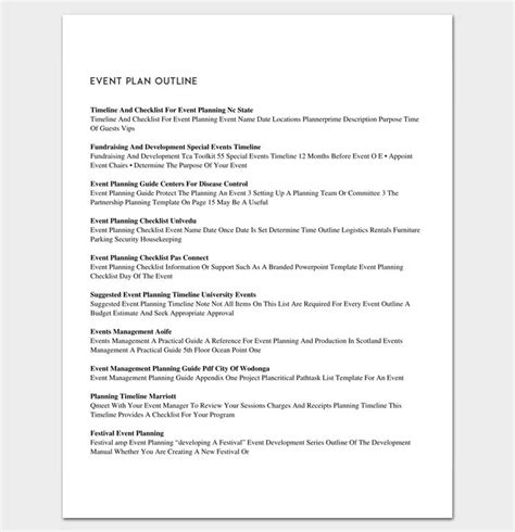 Image result for Youth Program Event Outline Example