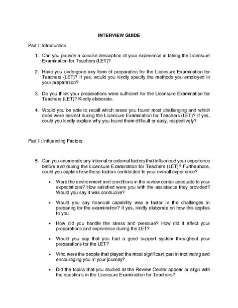 Image result for Interview Guide