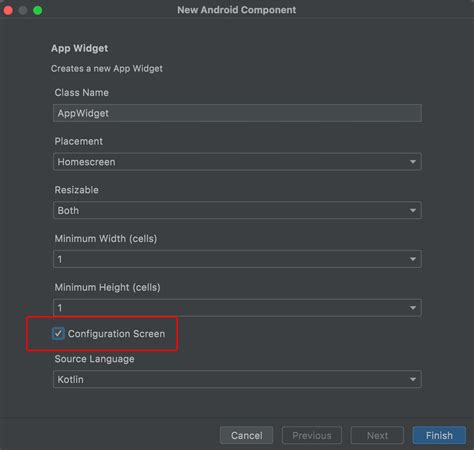 Android Studio Simple Widget Counter に対する画像結果