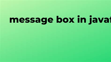 Image result for Message Box Image