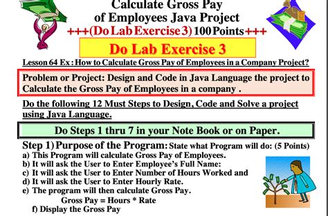 Gross Pay Calculator Java に対する画像結果
