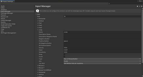 Image result for Unity Player Input Manager