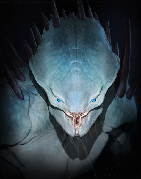 Toradh íomhá ar Alien Hybrid Monster Art