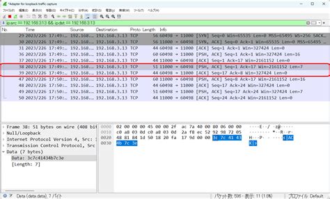 DatagramSocket に対する画像結果