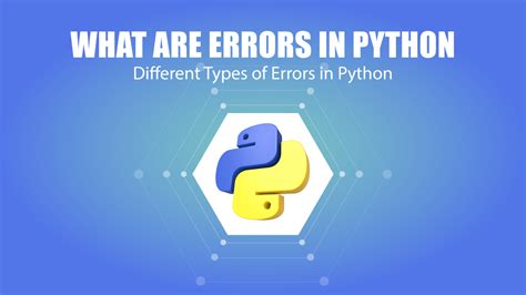 Afbeeldingsresultaten voor Python Error Types