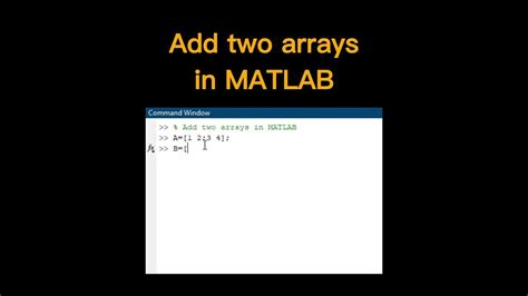Toradh íomhá ar How to Pre-Allocate an Array in MATLAB