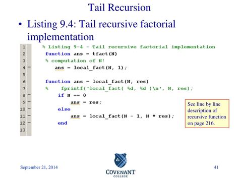 Image result for Example of Tail Recursion
