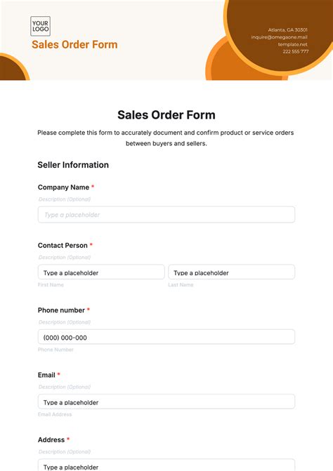 Image result for HTML Order Form Template with Table