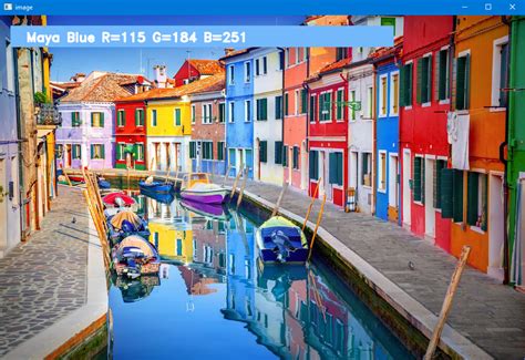 Color Detection Python に対する画像結果