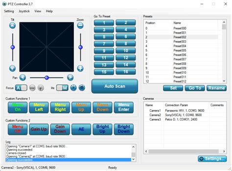 Image result for PTZ Camera Controller Software