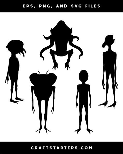 Afbeeldingsresultaten voor Alien Silhouette Clip Art