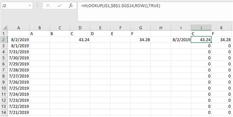 Excel HLOOKUP Formula に対する画像結果