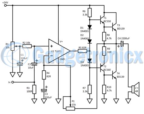 Image result for Class B Transistor Amplifier