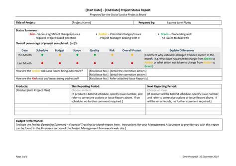 Image result for Project Update Template Excel
