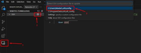 Toradh íomhá ar Visual Code Remote SSH
