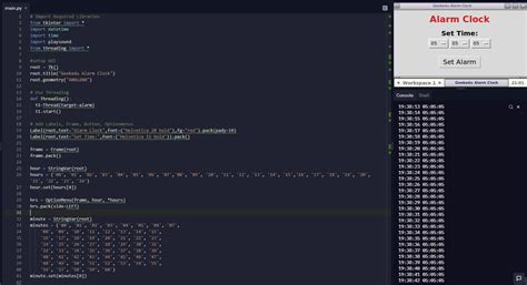 Image result for Coding of an Alarm Clock Python