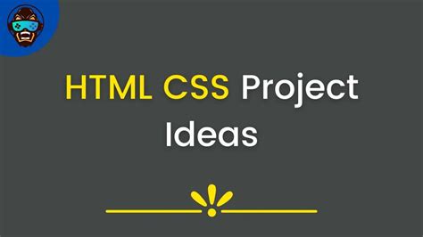 Image result for HTML CSS Project Ideas