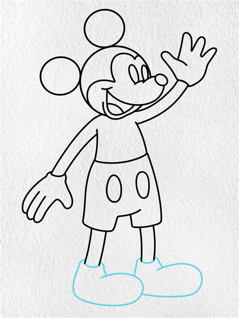 Micky Mouse Drawing Outline に対する画像結果