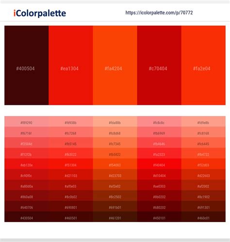 Image result for Scarlet Color